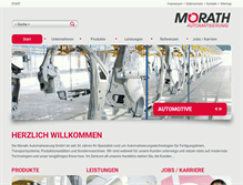 Tablet Screenshot of morath.net